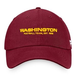 🏈Washington Commanders Fanatics Core Adjustable Hat - Burgundy🏈